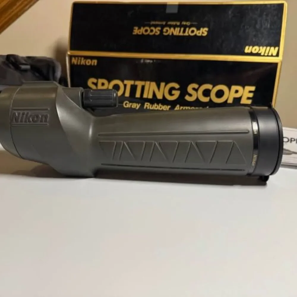 Nikon 20x60 Spotting Scope Outfit Rubber Armored with Case & Box